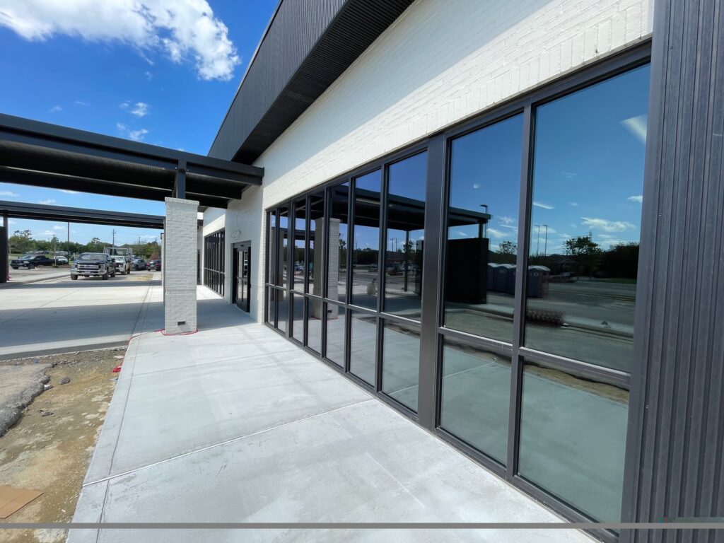 Independent Glass Co Installation of Heart and Vascular Center