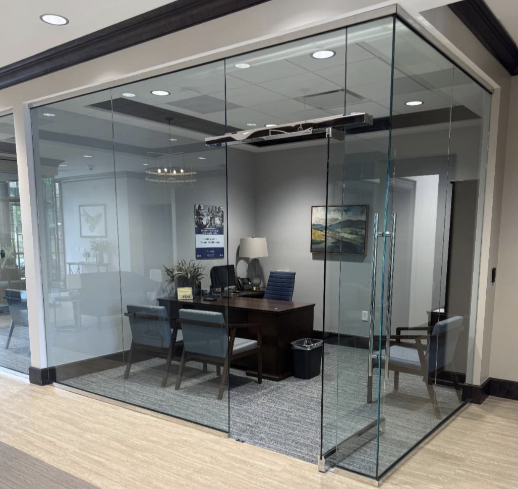 Independent Glass Installed Auburn Glass Interior Office Installation