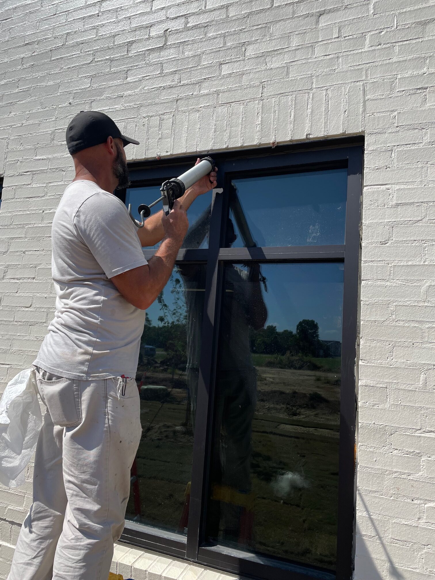 Pike Road Business office glass installation