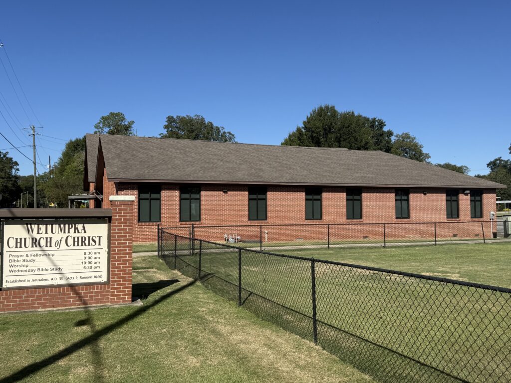 Wetumpka Church of Christ Independent Glass Installation