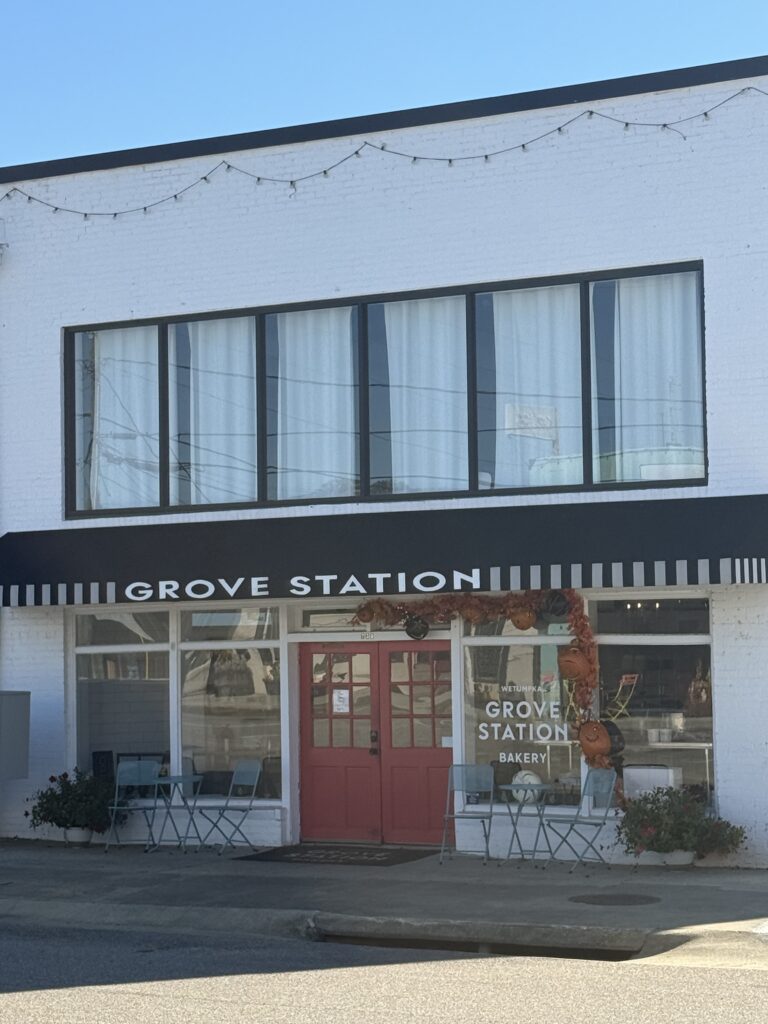 Grove Station glass installation Wetumpka Independent Glass
